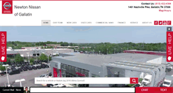 Desktop Screenshot of newtonnissan.com